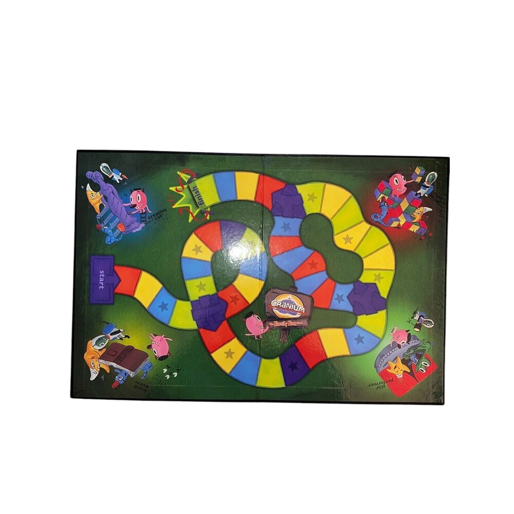 Cranium Replacement Game Board and Rule Book (2005 Edition)